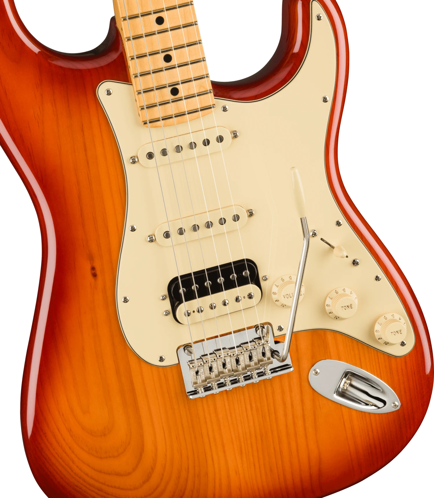 Fender American Professional II Stratocaster HSS Electric Guitar Sienna Sunburst 2 Fender American Professional II Stratocaster HSS Electric Guitar Sienna Sunburst - Image 2