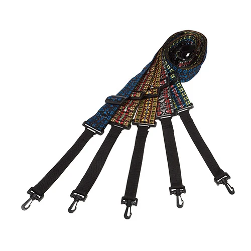 D’Andrea USA Vintage Style Banjo Strap (Colors May Vary) 2 D’Andrea USA Vintage Style Banjo Strap (Colors May Vary) - Image 2