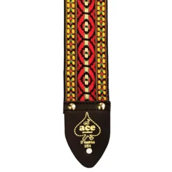 Ace ‘Bohemian Red’ Vintage Reissue Strap