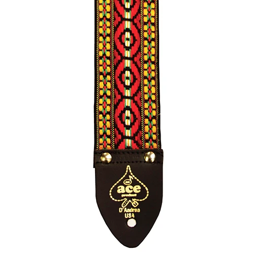 Ace ‘Bohemian Red’ Vintage Reissue Strap 1 Ace ‘Bohemian Red’ Vintage Reissue Strap