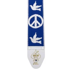 Ace ‘Peace & Dove’ Vintage Reissue Strap Blue
