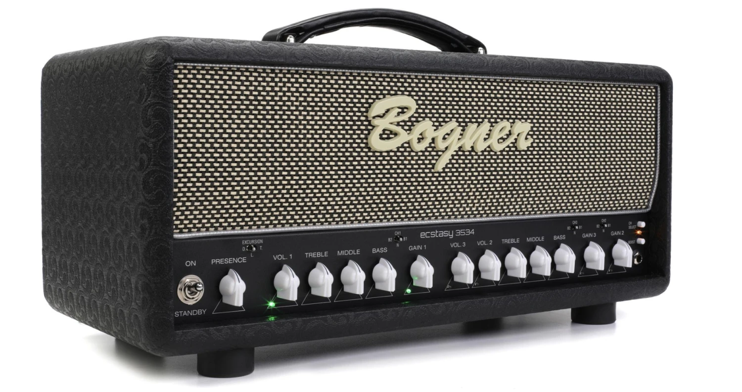 Bogner Ecstasy 3534 50 Watt 3 Channel Amp Head (BAXTCB35) 2 Bogner Ecstasy 3534 50 Watt 3 Channel Amp Head (BAXTCB35) - Image 2