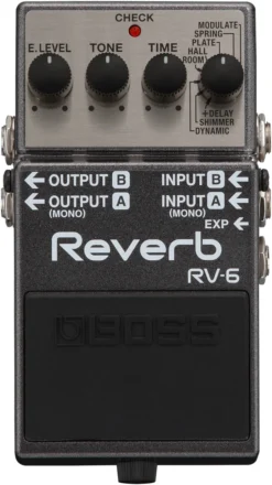 Boss RV-6 Reverb Effects Pedal