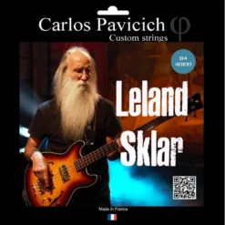 Carlos Pavicich Custom Strings Leland Sklar Signature Electric Bass String Set 40-100
