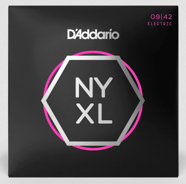 D’Addario NYXL0942 Nickel Wound Electric Guitar Strings Super Light 9-42 1 D’Addario NYXL0942 Nickel Wound Electric Guitar Strings Super Light 9-42