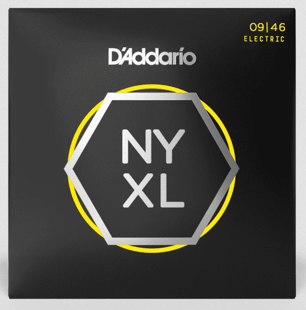 D’Addario NYXL0946 Nickel Wound Electric Guitar Strings Super Light Top / Regular Bottom (9 -46) 1 D’Addario NYXL0946 Nickel Wound Electric Guitar Strings Super Light Top / Regular Bottom (9 -46)