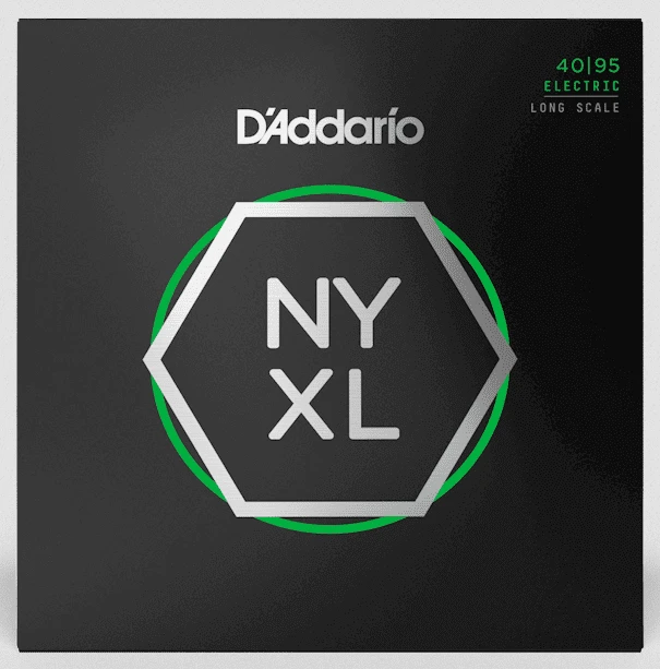 D’Addario NYXL4095 Nickel Wound Bass Guitar Strings Super Light 40-95 Long Scale 1 D’Addario NYXL4095 Nickel Wound Bass Guitar Strings Super Light 40-95 Long Scale