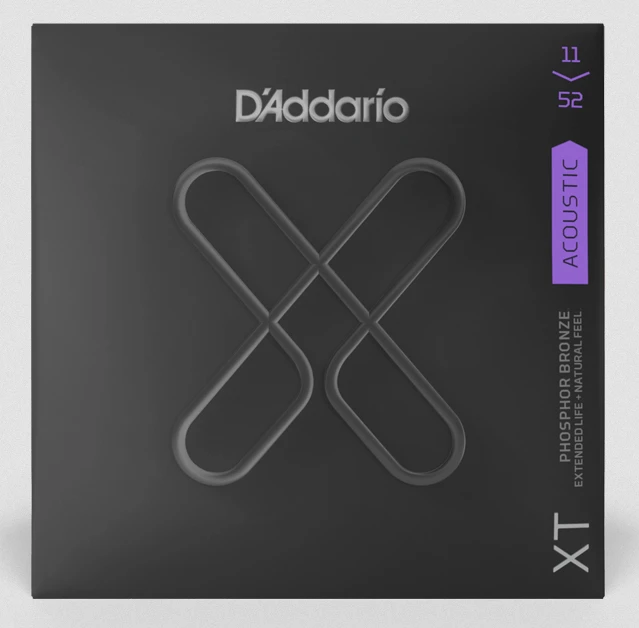 D’Addario XTAPB1152 Acoustic Guitar Strings Phosphor Bronze (11-52) 1 D’Addario XTAPB1152 Acoustic Guitar Strings Phosphor Bronze (11-52)