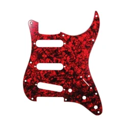 D’Andrea Pro Pickguard Strat Red Pearl