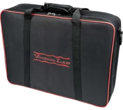 Voodoo Lab Dingbat Pedalboard With PX-8 PLUS Pedal Switcher And Pedal Power 3 Plus 18 Voodoo Lab Dingbat Pedalboard With PX-8 PLUS Pedal Switcher And Pedal Power 3 Plus -Guitar Music Store DBGBMPX Dingbat gigbag PX angle B 2 800x711 1