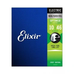 Elixir #19052 Electric Optiweb Lite Guitar Strings 10-46