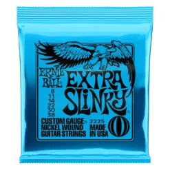 Ernie Ball Extra Slinky Nickel Wound Electric Guitar Strings (8-38)