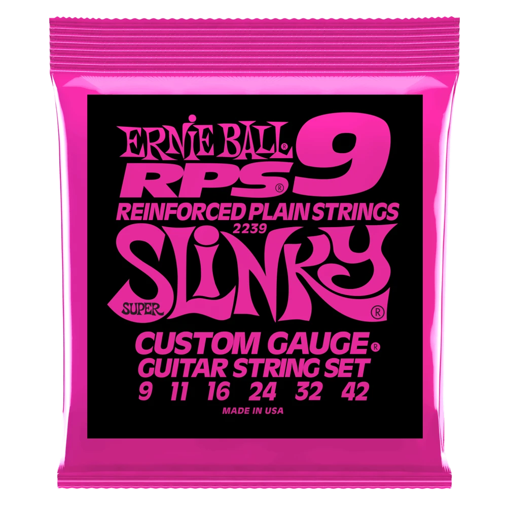 Ernie Ball RPS Nickel Wound Electric Guitar Strings 9 – 42 1 Ernie Ball RPS Nickel Wound Electric Guitar Strings 9 – 42