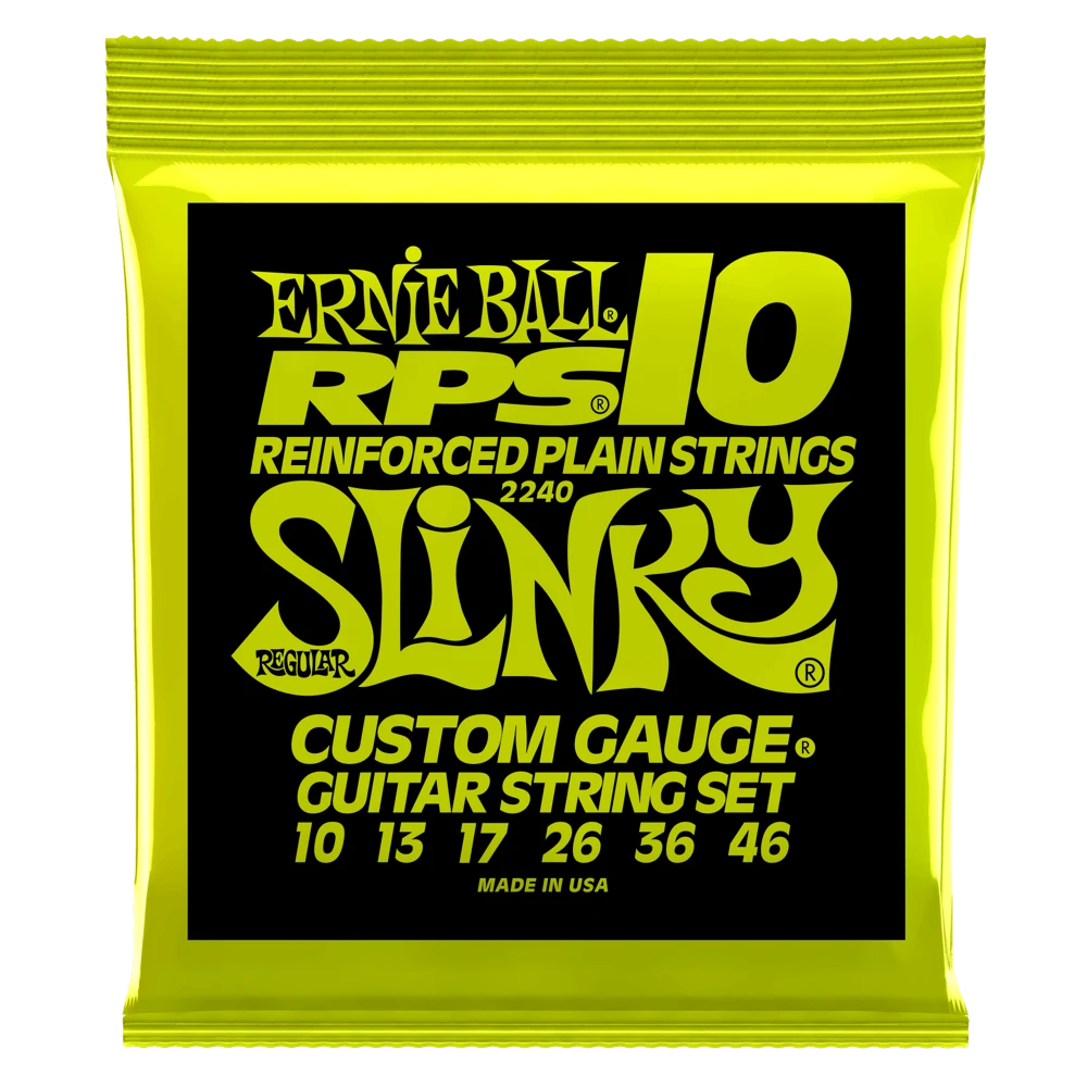 Ernie Ball RPS Nickel Wound Electric Guitar Strings 10-46 1 Ernie Ball RPS Nickel Wound Electric Guitar Strings 10-46