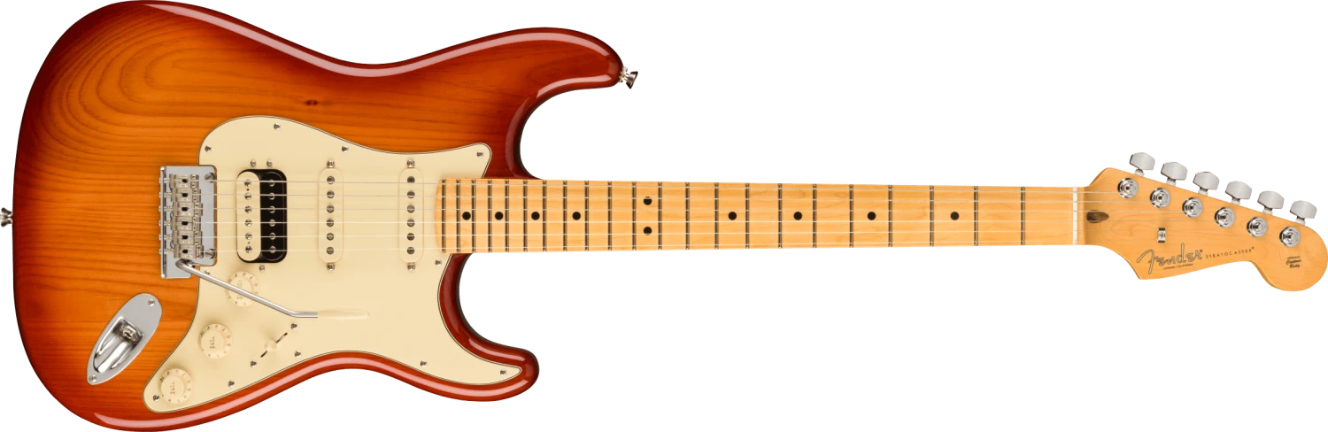 Fender American Professional II Stratocaster HSS Electric Guitar Sienna Sunburst 1 Fender American Professional II Stratocaster HSS Electric Guitar Sienna Sunburst