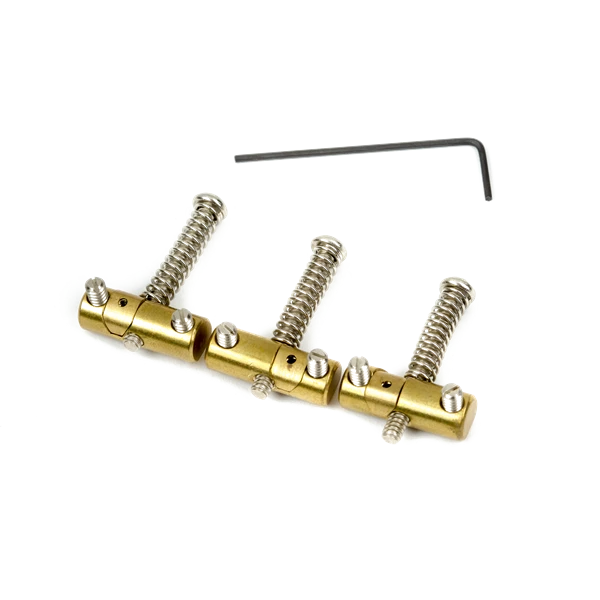 Fender Movable Intonating Tele Saddle Kit 1 Fender Movable Intonating Tele Saddle Kit