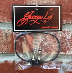 George Ls 155 1 Foot Pre Pack Patch Cable Black