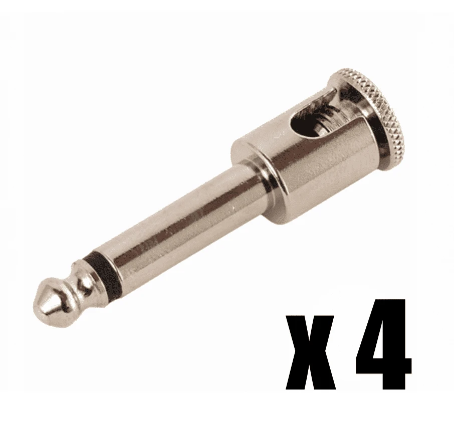 George Ls 155 Right Angle Plug Nickel X 4 1 George Ls 155 Right Angle Plug Nickel X 4