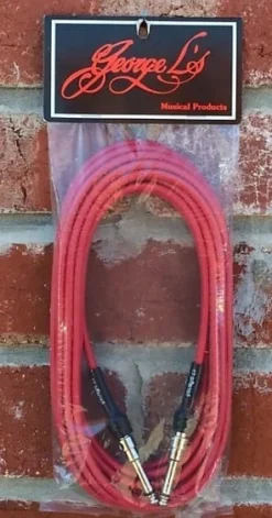 George Ls Prepack 225 Cable 20ft Vintage Red SALE