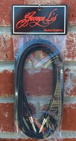 George Ls Prepack 225 Cable 20ft Black SALE