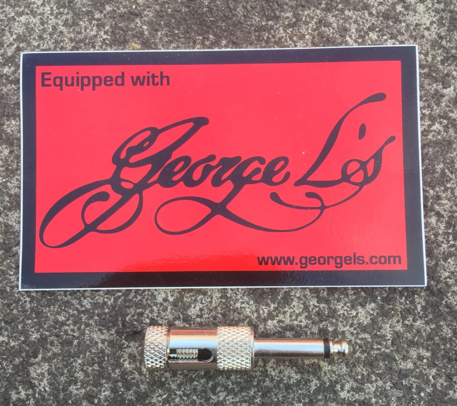 George Ls Speaker Right Angle Plug 1 George Ls Speaker Right Angle Plug