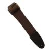 Henry Heller 2″ Cotton Strap With Deluxe Leather Ends Brown