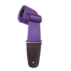 Henry Heller 2″ Polypro Vegan Guitar Strap Purple