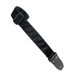 Henry Heller 2″ Wide Crushed Velvet Strap Black