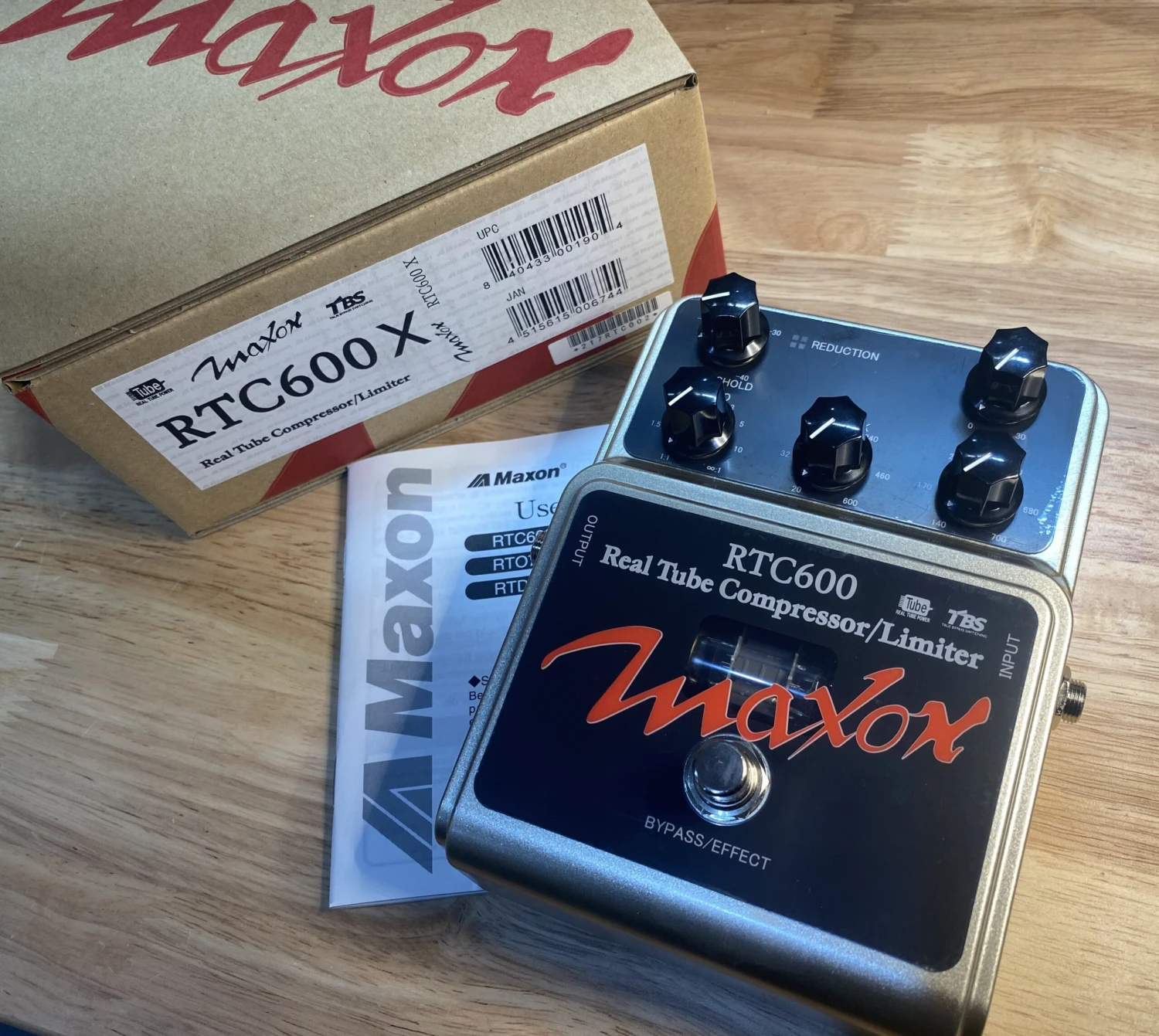 Maxon RTC600 Compressor Pedal 3 Maxon RTC600 Compressor Pedal - Image 3