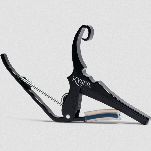 Kyser KG12B Quick-Change 12-String Guitar Capo Black 1 Kyser KG12B Quick-Change 12-String Guitar Capo Black