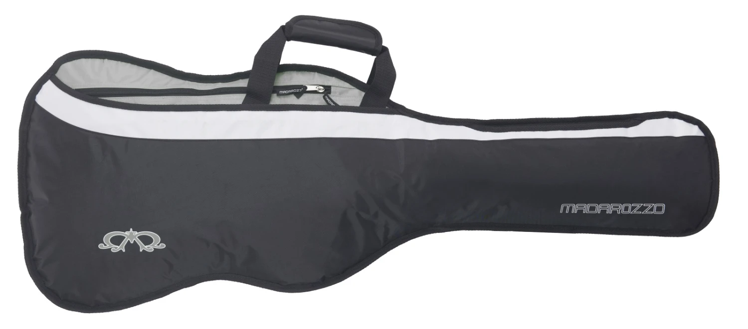 Madarozzo 16 Mm Padded Dreadnought Guitar Bag – Black/Grey 1 Madarozzo 16 Mm Padded Dreadnought Guitar Bag – Black/Grey