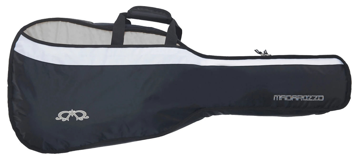 Madarozzo 8mm Padded Electric Guitar Bag – Black/Grey 1 Madarozzo 8mm Padded Electric Guitar Bag – Black/Grey
