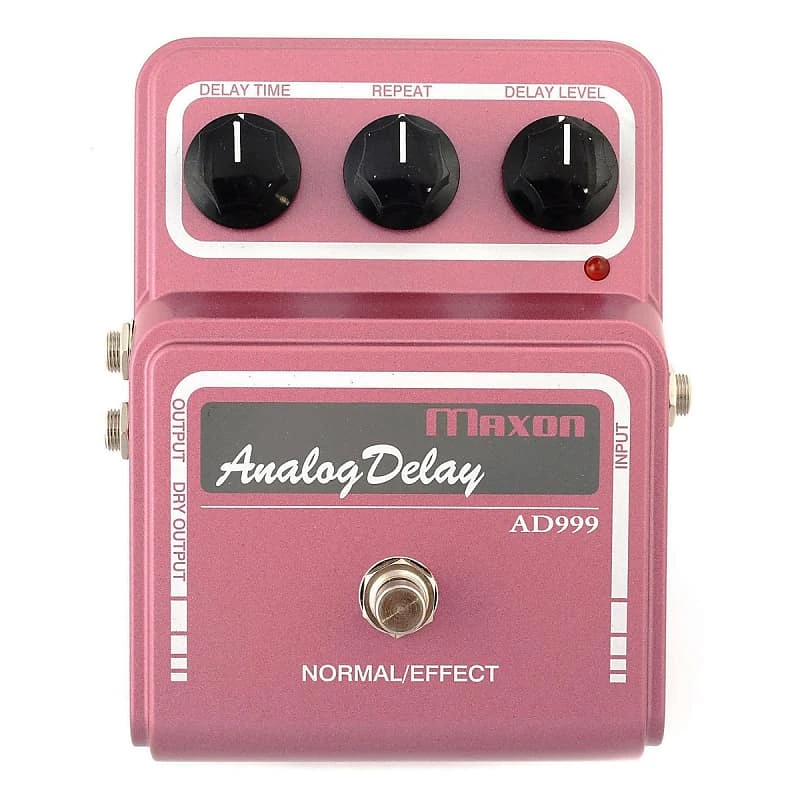 Maxon AD-999 Vintage Analog Delay Pedal 1 Maxon AD-999 Vintage Analog Delay Pedal