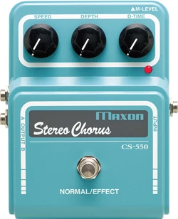Maxon CS550 Stereo Chorus Pedal 1 Maxon CS550 Stereo Chorus Pedal