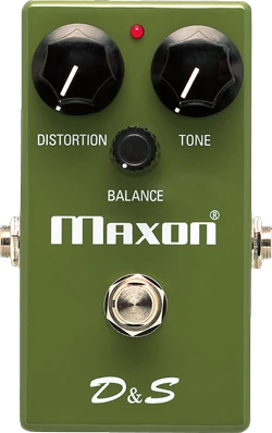 Maxon D&S Distortion & Sustainer Pedal 1 Maxon D&S Distortion & Sustainer Pedal