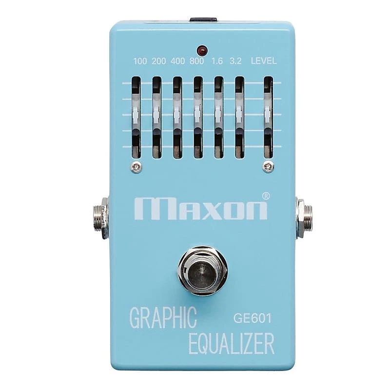 Maxon GE601 Graphic Equalizer Pedal 1 Maxon GE601 Graphic Equalizer Pedal