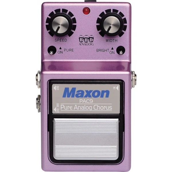 Maxon PAC9 Pure Analog Chorus Pedal 1 Maxon PAC9 Pure Analog Chorus Pedal