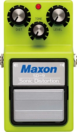 Maxon SD-9 Sonic Distortion Pedal 1 Maxon SD-9 Sonic Distortion Pedal