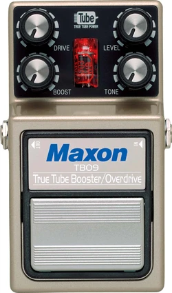 Maxon TB09X True Tube Booster Overdrive Pedal 1 Maxon TB09X True Tube Booster Overdrive Pedal