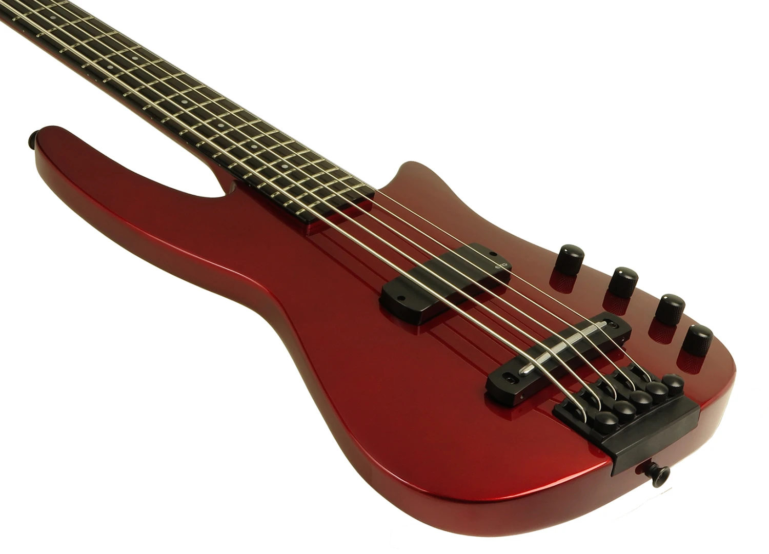 NS WAV5 Radius Bass Guitar Metallic Crimson SALE 2 NS WAV5 Radius Bass Guitar Metallic Crimson SALE - Image 2