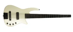 NS WAV5 Radius Bass Guitar Metallic White