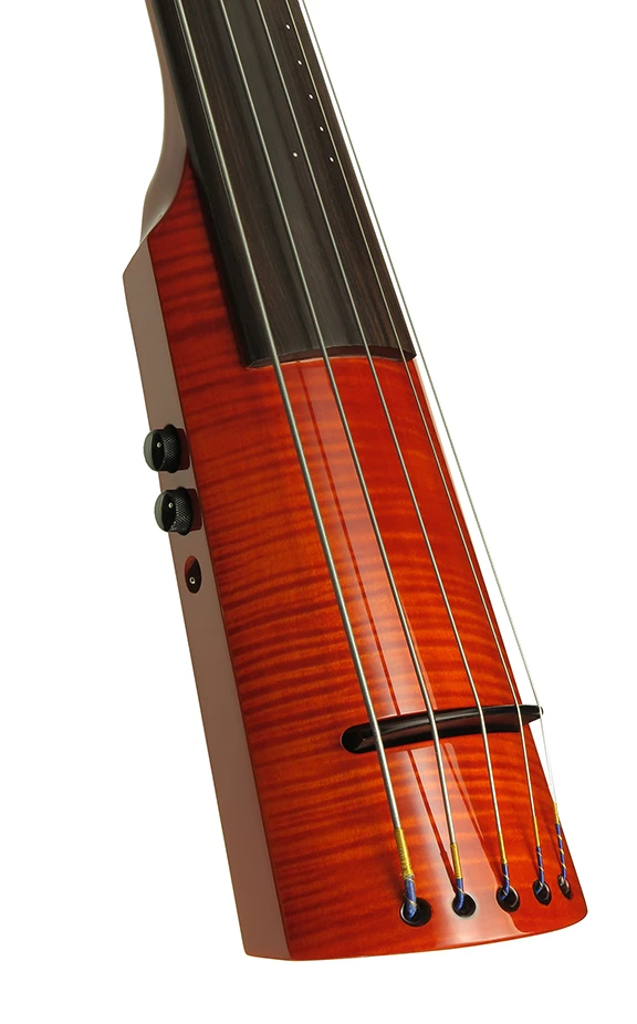 NS WAV5 Electric Double Bass Transparent Amber **OUT OF BOX EX-DEMO** 3 NS WAV5 Electric Double Bass Transparent Amber **OUT OF BOX EX-DEMO** - Image 3