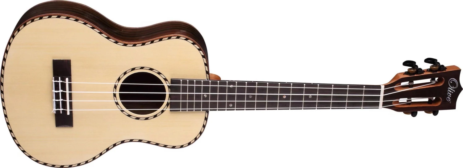 Olive U360 Tenor Ukulele Solid Spruce Top 1 Olive U360 Tenor Ukulele Solid Spruce Top