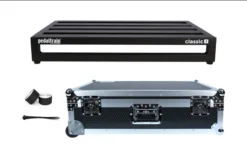 Pedaltrain Classic 3 With Wheeled Tour Case In Black Honeycomb Finish