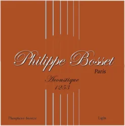 Philippe Bosset Acoustic Guitar Strings Phosphore Bronze Light 12-53
