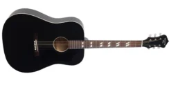 Recording King Dirty 30s Series 7 Dreadnought Acoustic Matte Black SALE