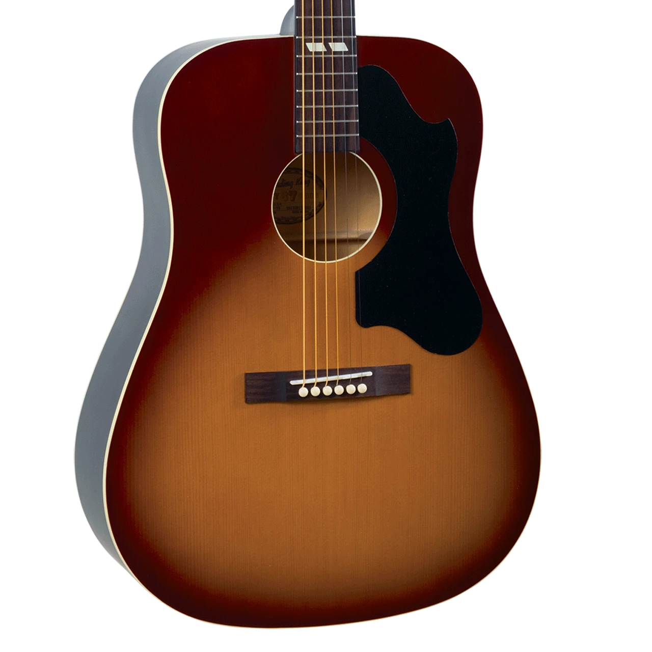 Recording King Dirty 30s Series 7 Dreadnought Acoustic Tobacco Sunburst SALE 2 Recording King Dirty 30s Series 7 Dreadnought Acoustic Tobacco Sunburst SALE - Image 2