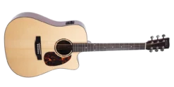 Recording King G6 Series Solid Top Dreadnought Cutaway W/ Fishman EQ Pickup