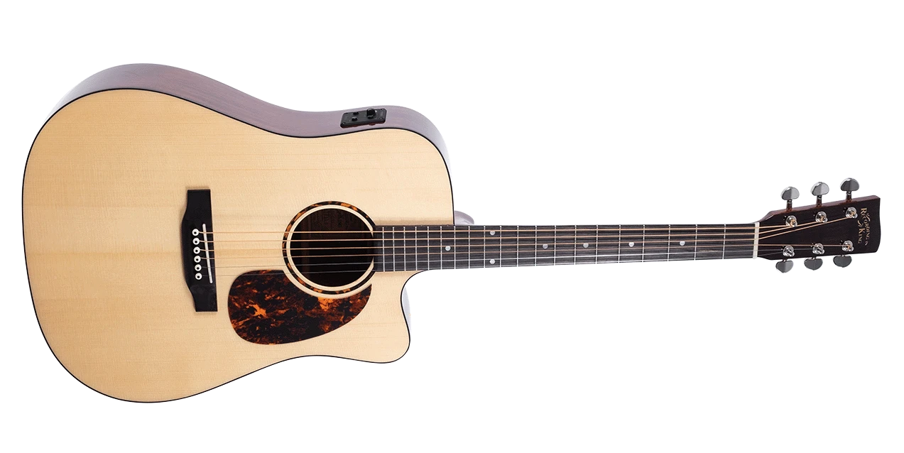 Recording King G6 Series Solid Top Dreadnought Cutaway W/ Fishman EQ Pickup 1 Recording King G6 Series Solid Top Dreadnought Cutaway W/ Fishman EQ Pickup