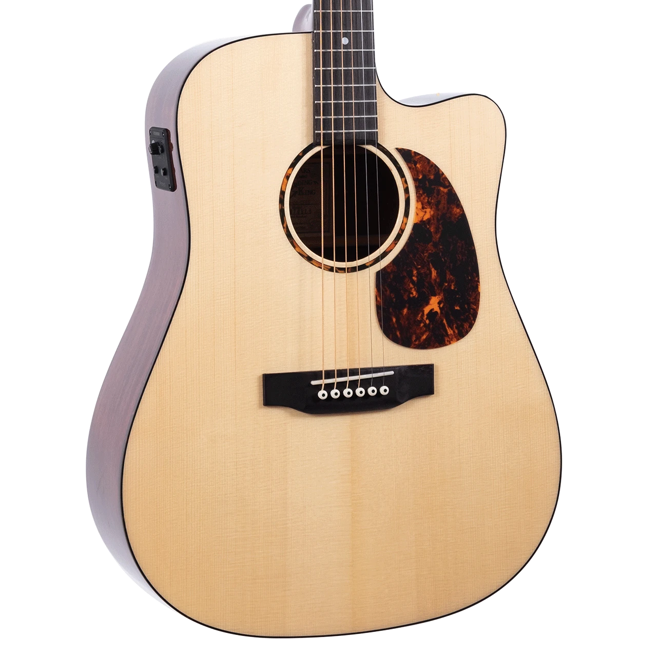 Recording King G6 Series Solid Top Dreadnought Cutaway W/ Fishman EQ Pickup 2 Recording King G6 Series Solid Top Dreadnought Cutaway W/ Fishman EQ Pickup - Image 2